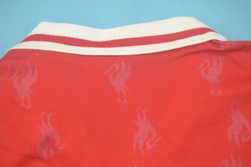 Liverpool Soccer Jersey Home Retro Replica 1996/98