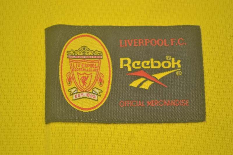 Liverpool Soccer Jersey Away Retro Replica 1997/98