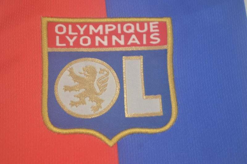Lyon Soccer Jersey Home Retro Replica 2000/01