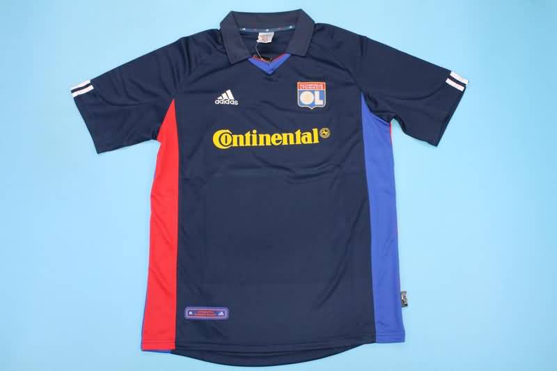 Lyon Soccer Jersey Away Retro Replica 2001/02