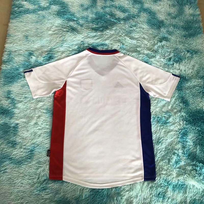 Lyon Soccer Jersey Home Retro Replica 2001/02