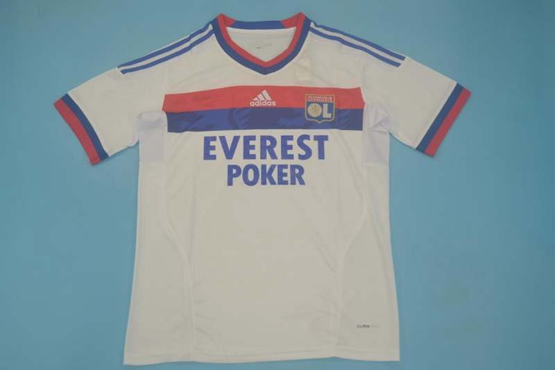 Lyon Soccer Jersey Home Retro Replica 2011/12