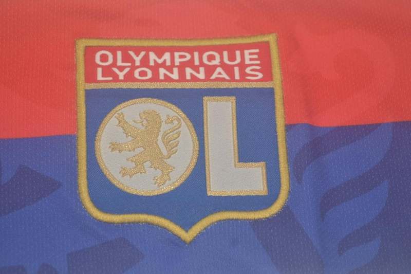 Lyon Soccer Jersey Home Retro Replica 2011/12