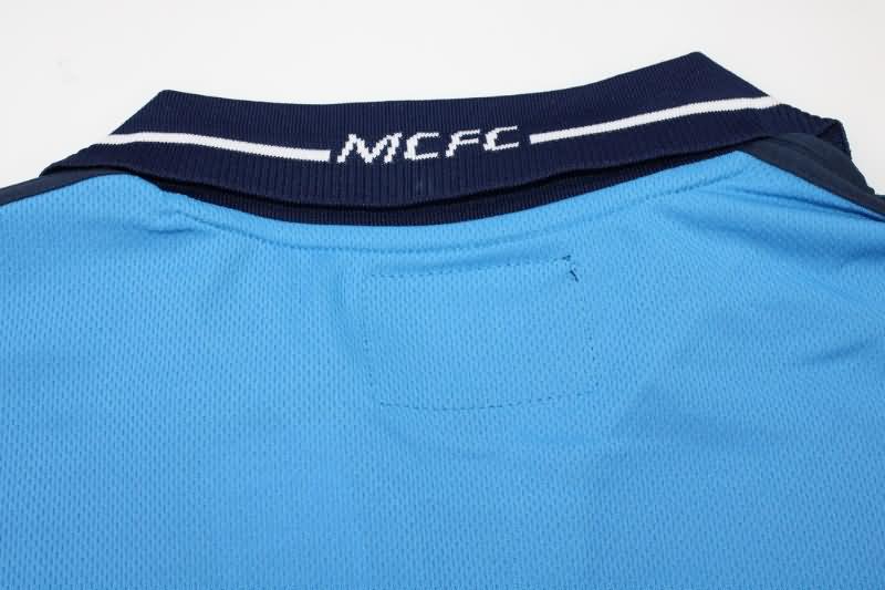 Manchester City Soccer Jersey Home Retro Replica 2001/02