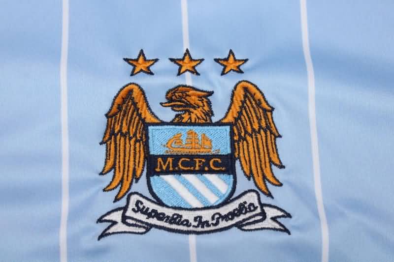 Manchester City Soccer Jersey Home Retro Replica 2007/08