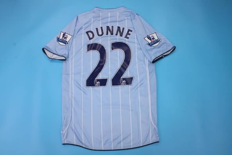 Manchester City Soccer Jersey Home Retro Replica 2007/08