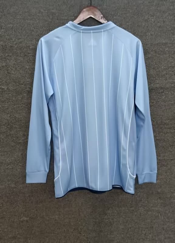 AAA Quality Manchester City 2007/08 Home Retro Long Sleeve Soccer Jersey