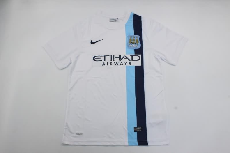 Manchester City Soccer Jersey Away Retro Replica 2013/14