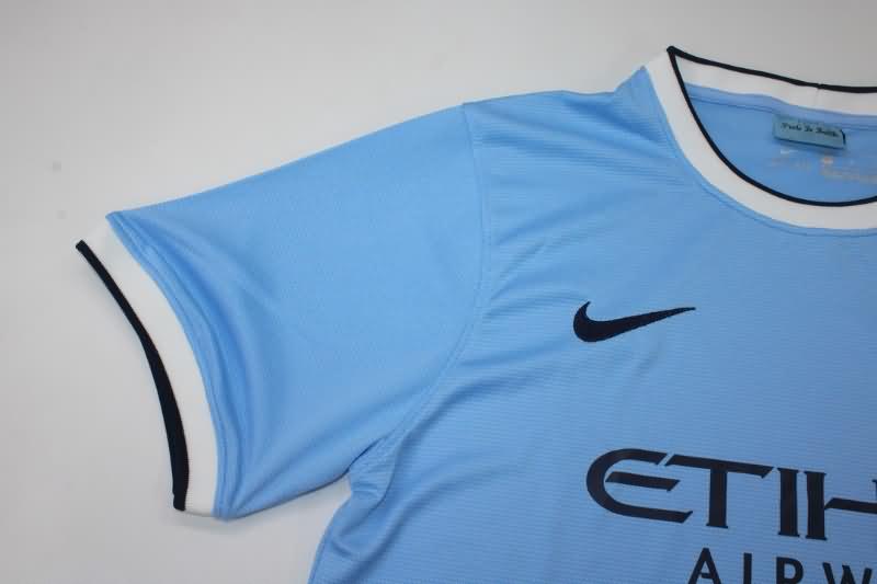 Manchester City Soccer Jersey Home Retro Replica 2013/14