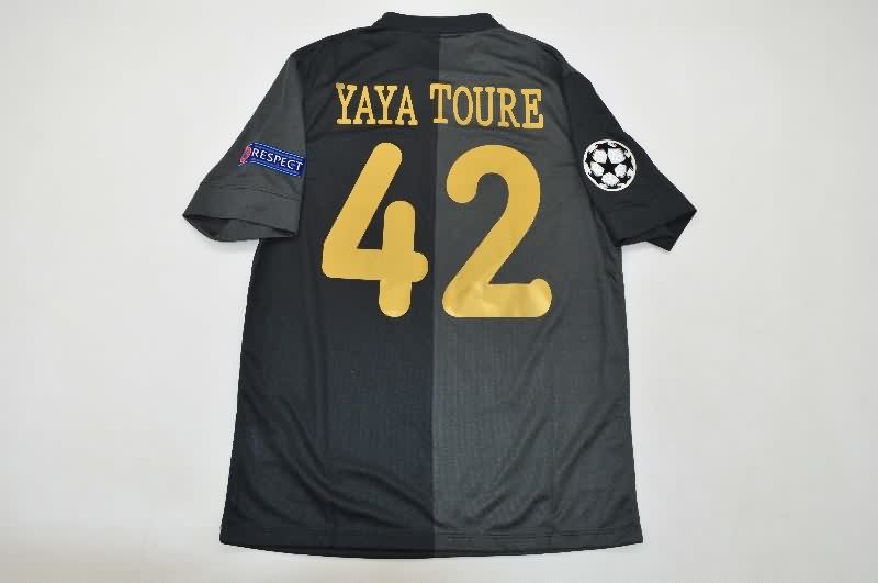 Manchester City Soccer Jersey Third Retro Replica 2013/14