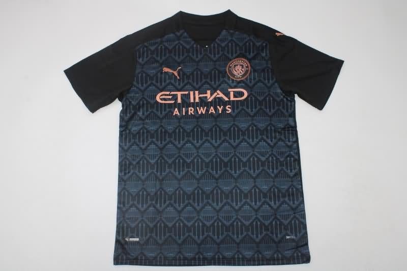 Manchester City Soccer Jersey Away Retro Replica 2020/21