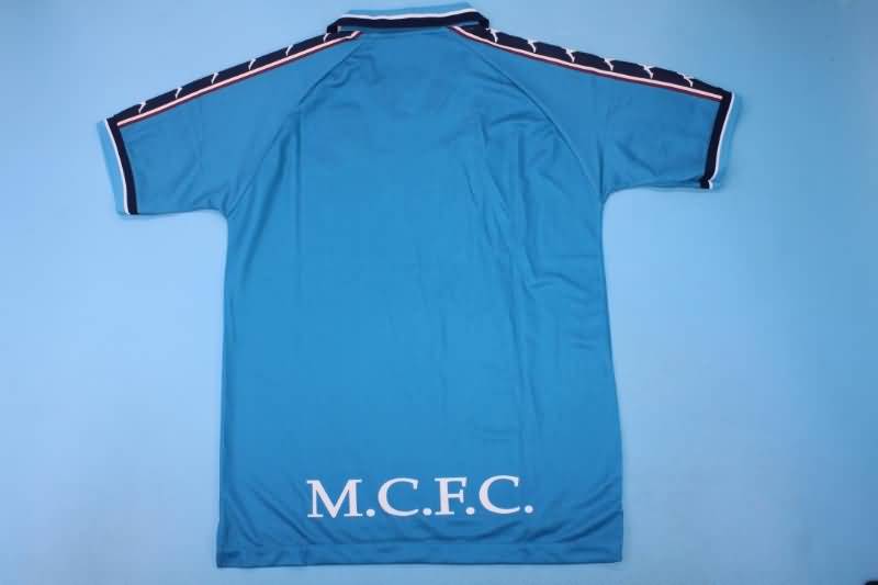 Manchester City Soccer Jersey Home Retro Replica 1997/99