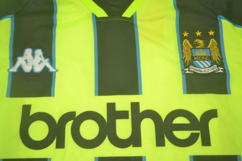 Manchester City Soccer Jersey Away Retro Replica 1998/99