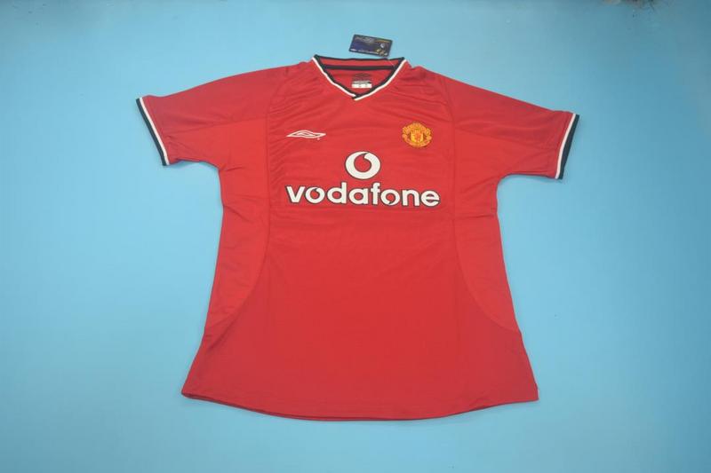 Manchester United Soccer Jersey Home Retro Replica 2000/02