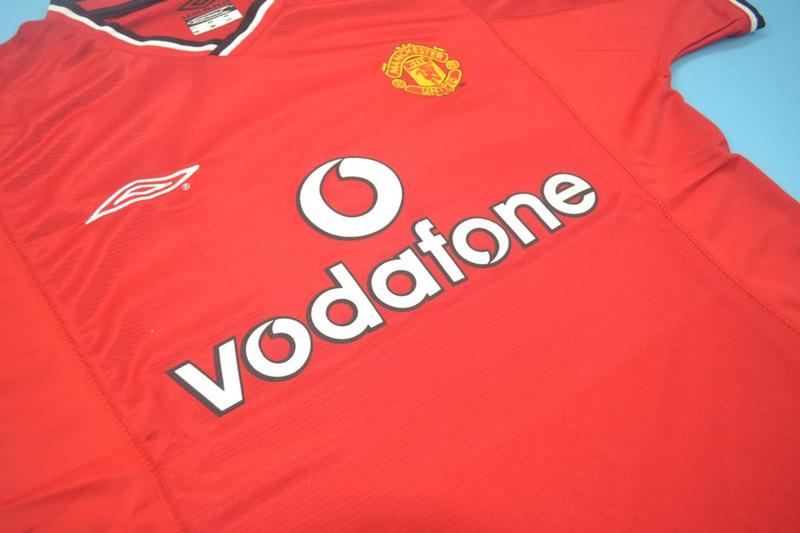 Manchester United Soccer Jersey Home Retro Replica 2000/02