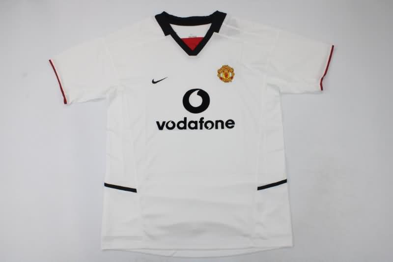 Manchester United Soccer Jersey Away Retro Replica 2002/03