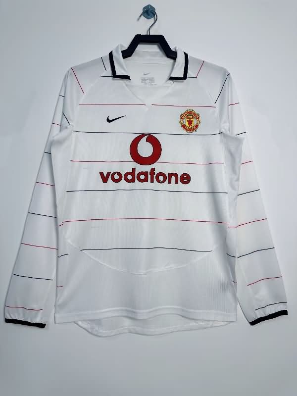 Manchester United Soccer Jersey Third Retro Long Sleeve Replica 2003/05