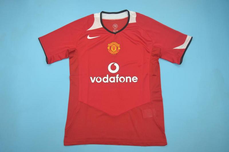 Manchester United Soccer Jersey Home Retro Replica 2004/06