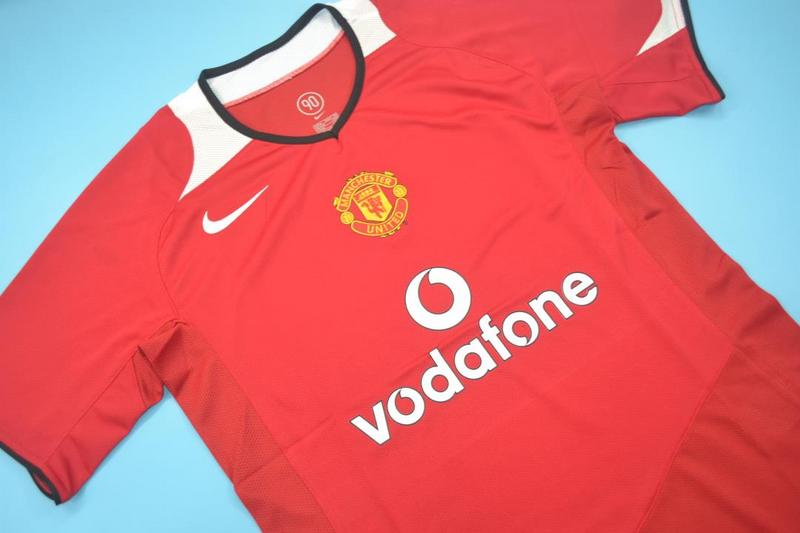 Manchester United Soccer Jersey Home Retro Replica 2004/06