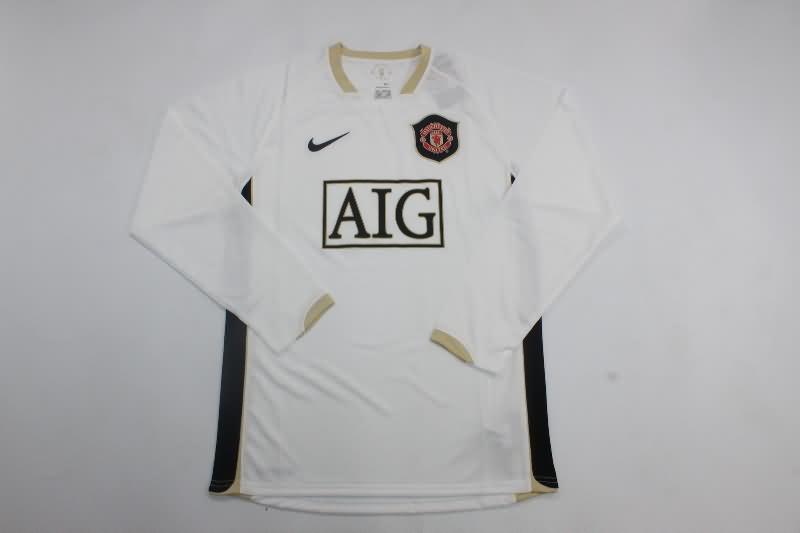 Manchester United Soccer Jersey Away LS Retro Replica 2006/07