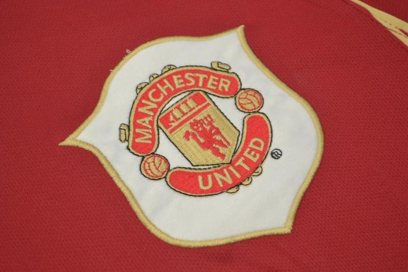 Manchester United Soccer Jersey Home Retro Replica 2006/07