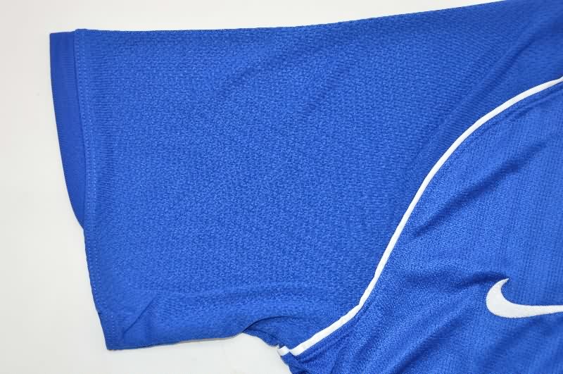 AAA Quality Manchester United 2007/08 Goalkeeper Blue Retro Soccer Jersey