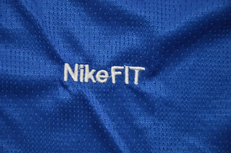 AAA Quality Manchester United 2007/08 Goalkeeper Blue Retro Soccer Jersey