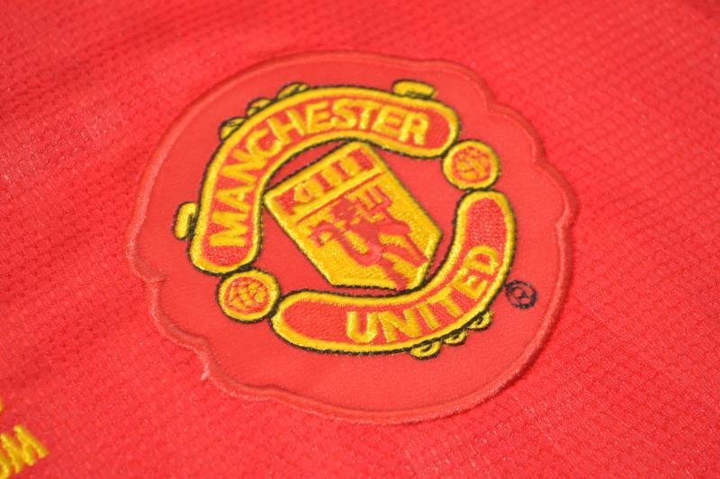 Manchester United Soccer Jersey Home Final Long Jersey Replica 2007/08