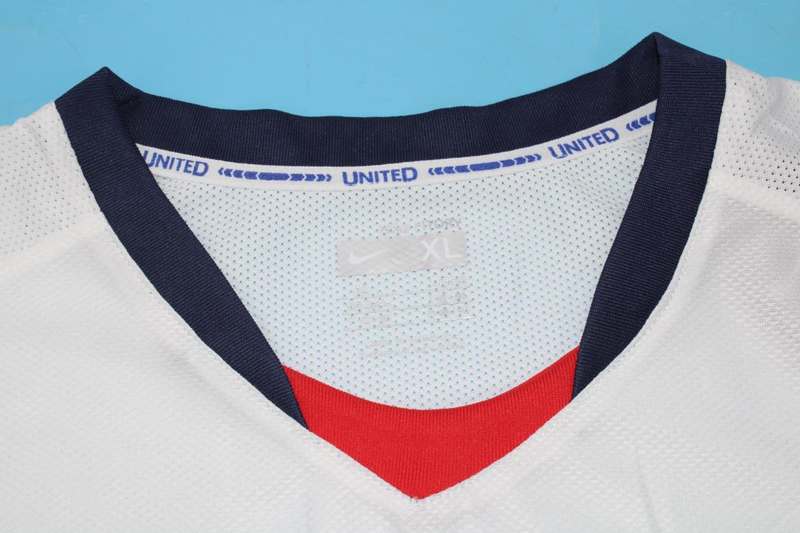 Manchester United Soccer Jersey Away Final Long Retro Replica 2008/09