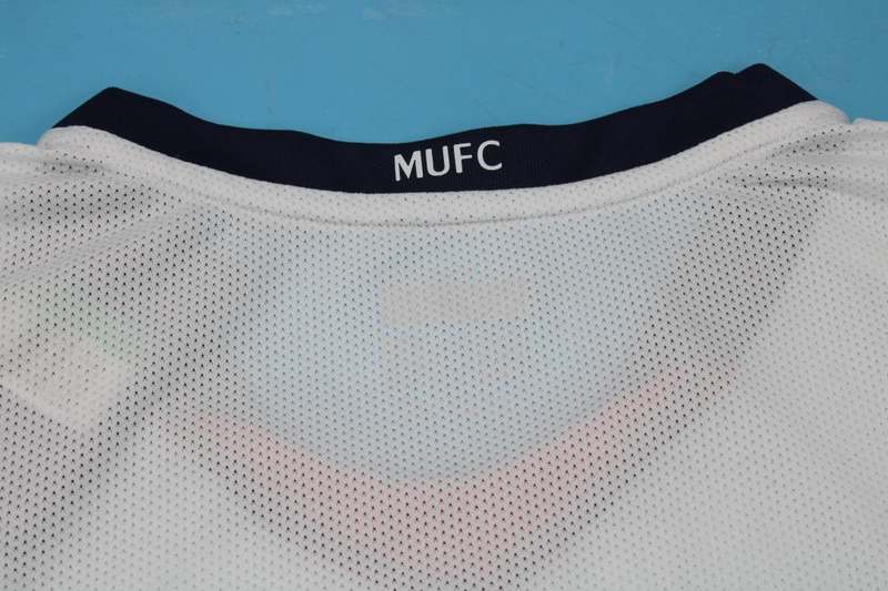 Manchester United Soccer Jersey Away Final Long Retro Replica 2008/09