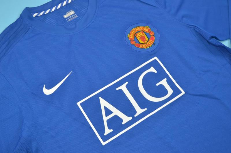 Manchester United Soccer Jersey Third LS Retro Replica 2008/09