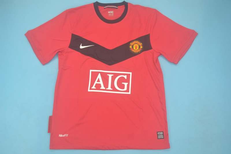 Manchester United Soccer Jersey Home Retro Replica 2009/10