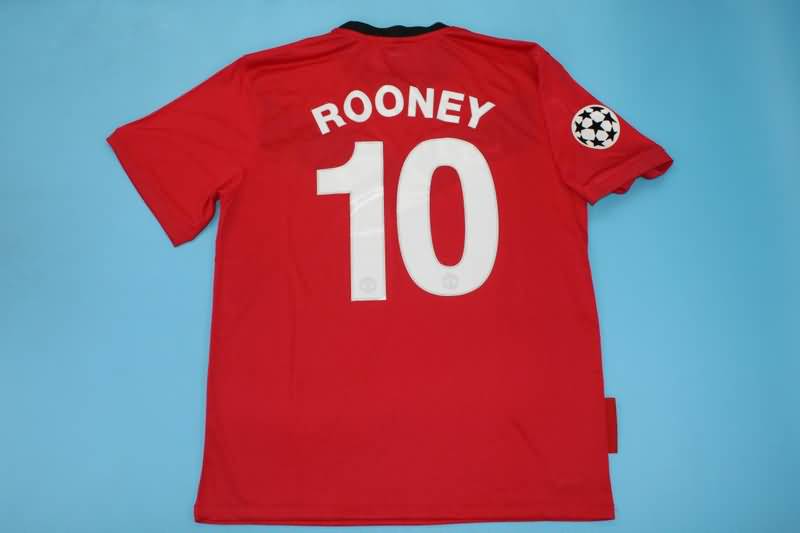 Manchester United Soccer Jersey Home Retro Replica 2009/10