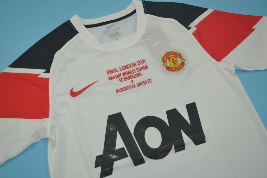 Manchester United Soccer Jersey Away Final Jersey Replica 2010/11