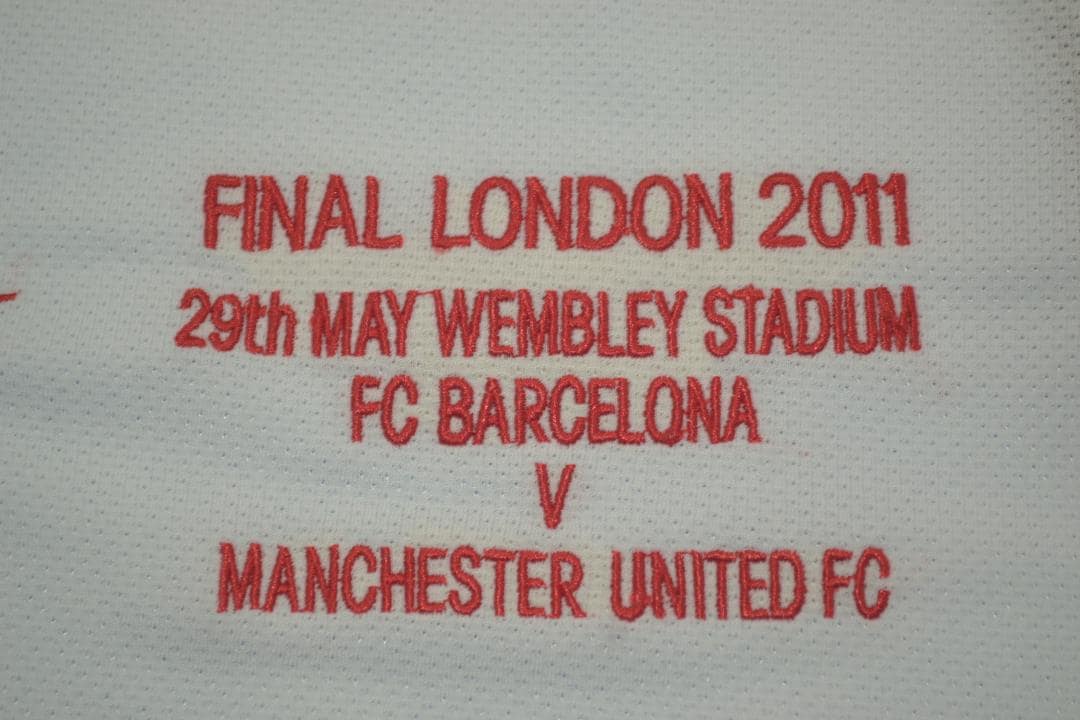Manchester United Soccer Jersey Away Final Jersey Replica 2010/11