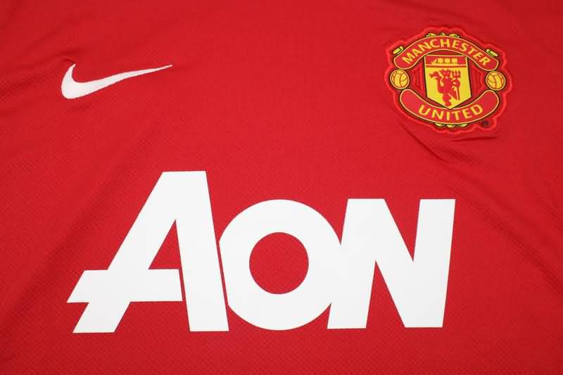 Manchester United Soccer Jersey Home Retro Replica 2011/12