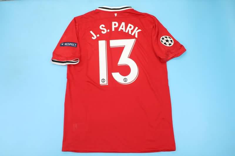 Manchester United Soccer Jersey Home Retro Replica 2011/12