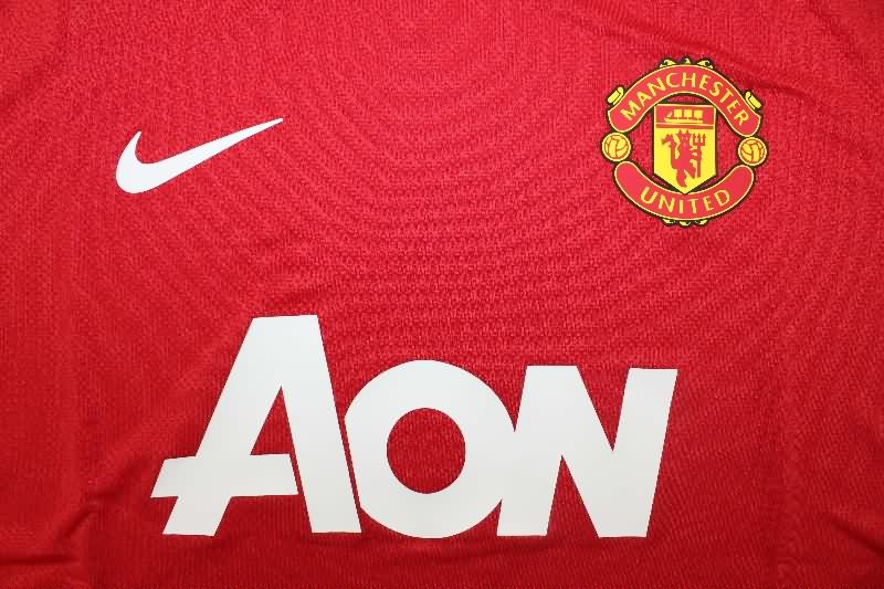 AAA Quality Manchester United 2011/12 Home Retro Soccer Jersey (Player)