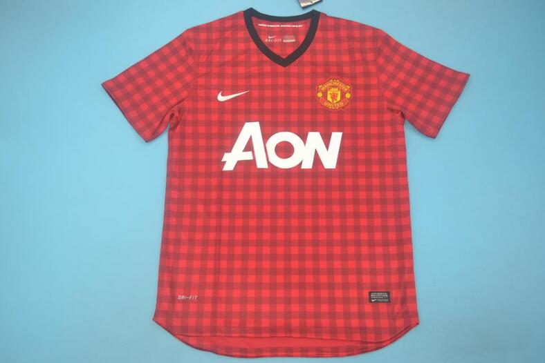 Manchester United Soccer Jersey Home Retro Replica 2012/13