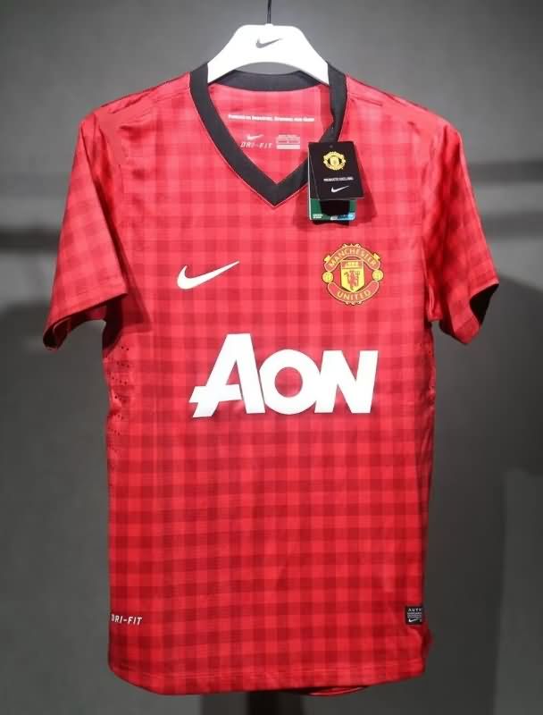 Manchester United Soccer Jersey Home Retro (Player) 2012/13