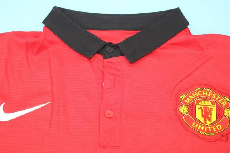 Manchester United Soccer Jersey Home Retro Replica 2013/14