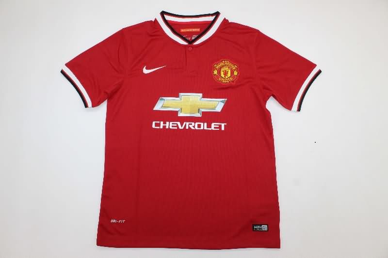 AAA Quality Manchester United 2014/15 Home Retro Soccer Jersey