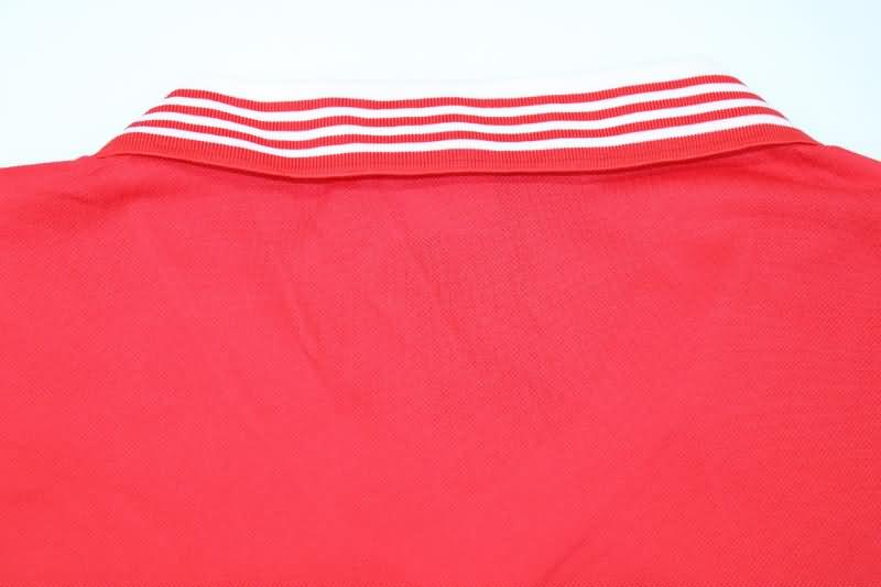 Manchester United Soccer Jersey Home Retro Replica 1977