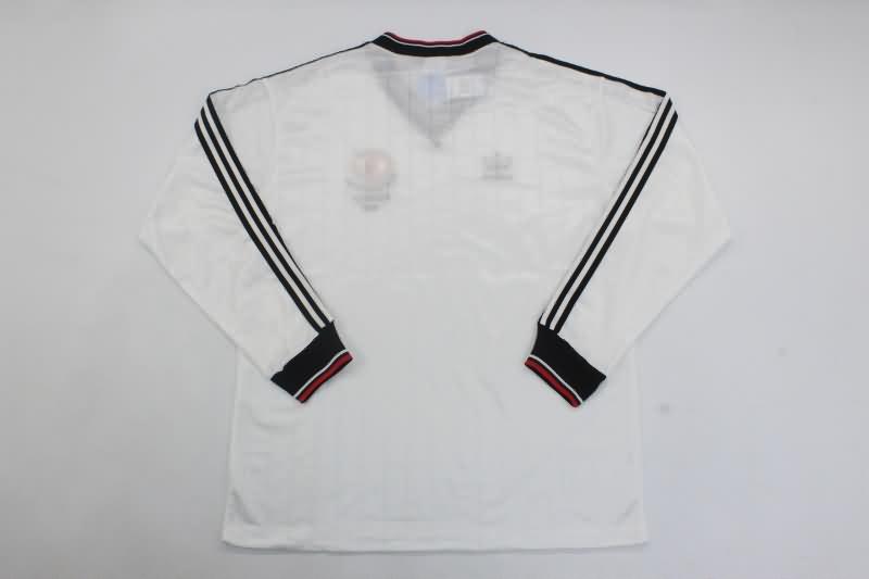 Manchester United Soccer Jersey FA Final Long Sleeve Retro Replica 1983