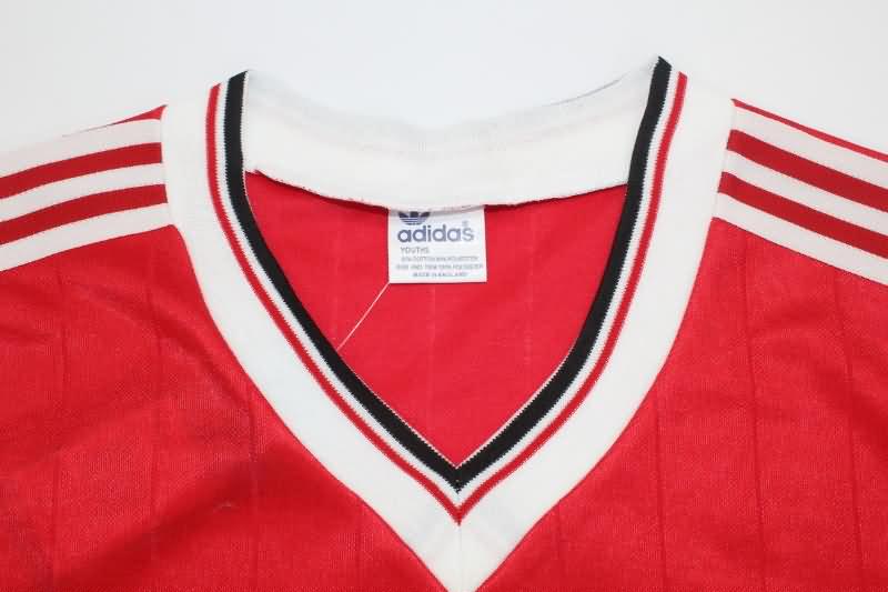 Manchester United Soccer Jersey Home FA Final Retro Replica 1983