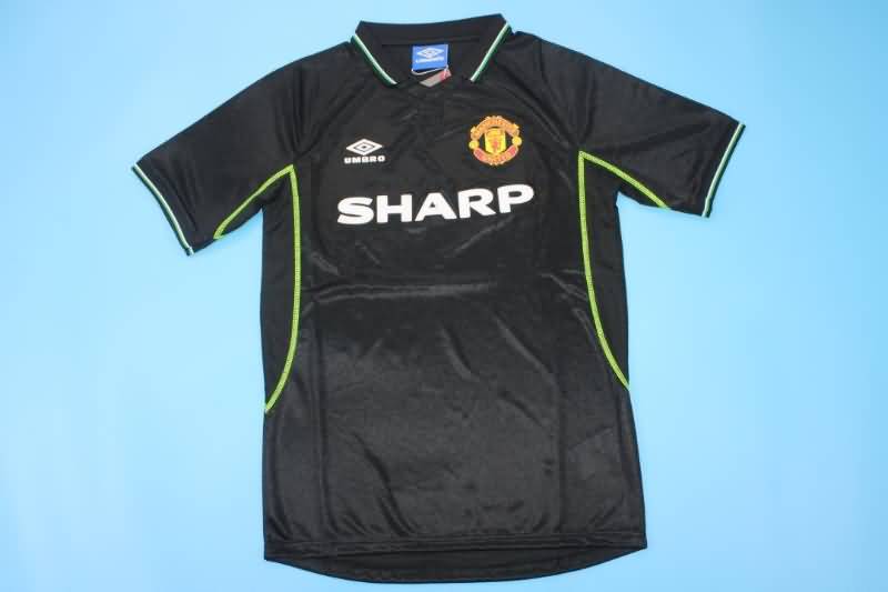 Manchester United Soccer Jersey Away Retro Replica 1998