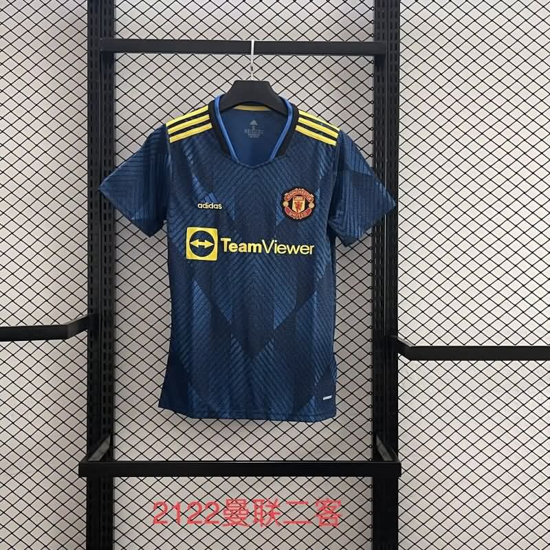 AAA Quality Manchester United 2021/22 Third Retro Soccer Jersey