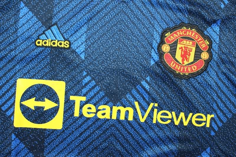 AAA Quality Manchester United 2021/22 Third Retro Soccer Jersey