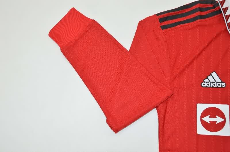 AAA Quality Manchester United 2022/23 Home Long Sleeve Retro Soccer Jersey (Player)