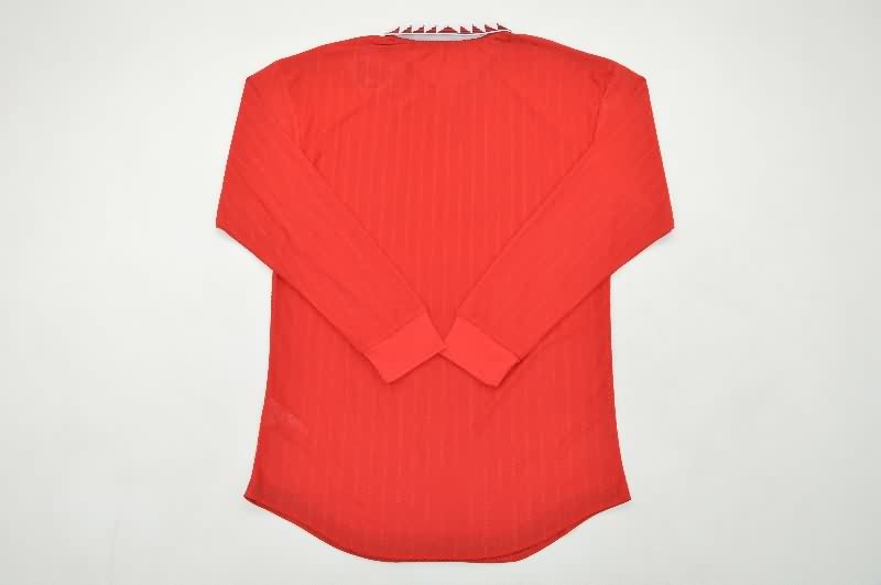 AAA Quality Manchester United 2022/23 Home Long Sleeve Retro Soccer Jersey (Player)